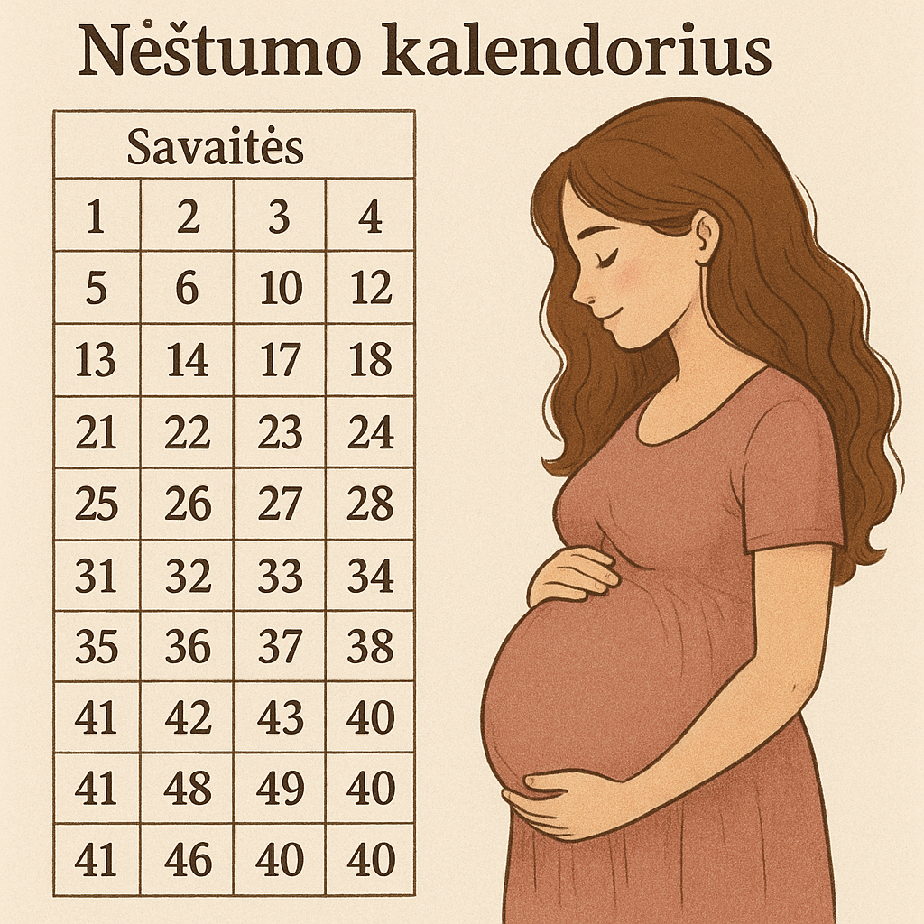 nestumo kalendorius